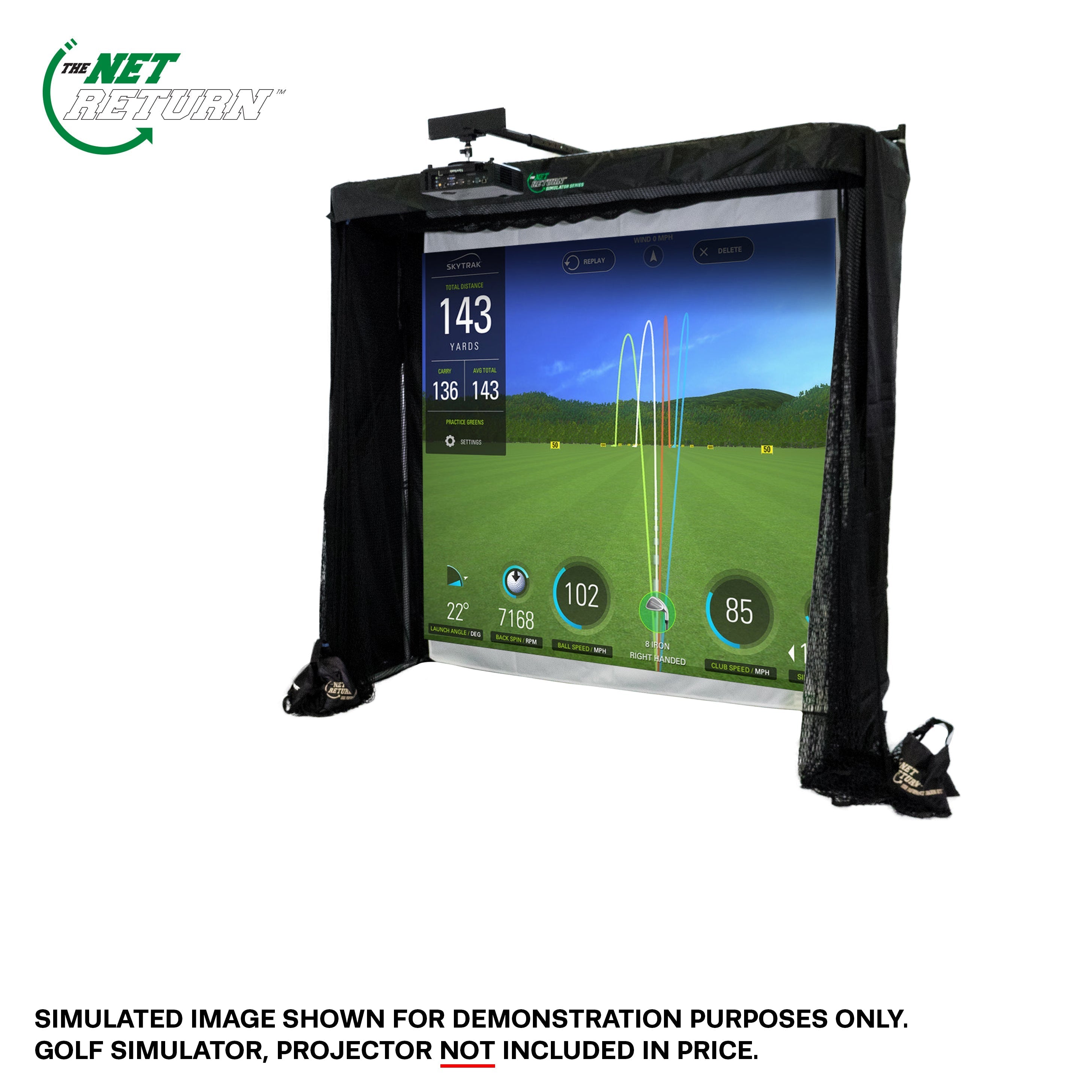Net Return Simulator Series 8 - Projector Mount Kit